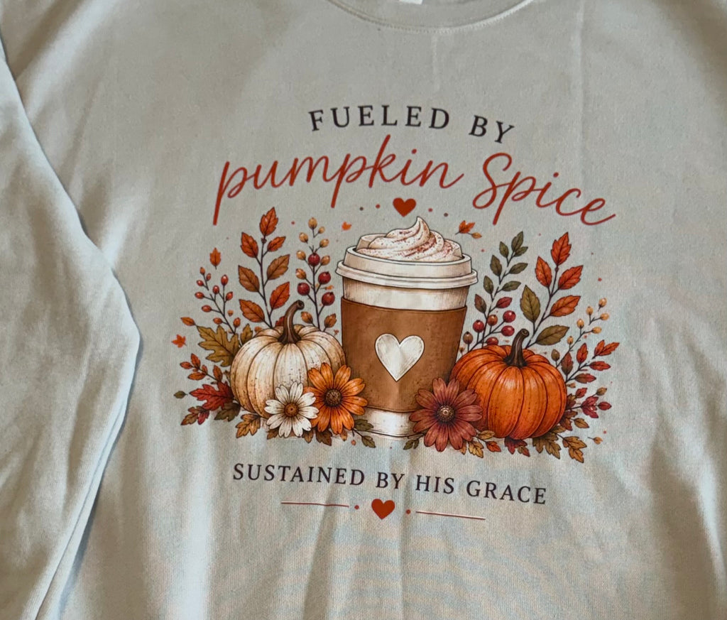 Fueled by Pumpkin Spice Crewneck