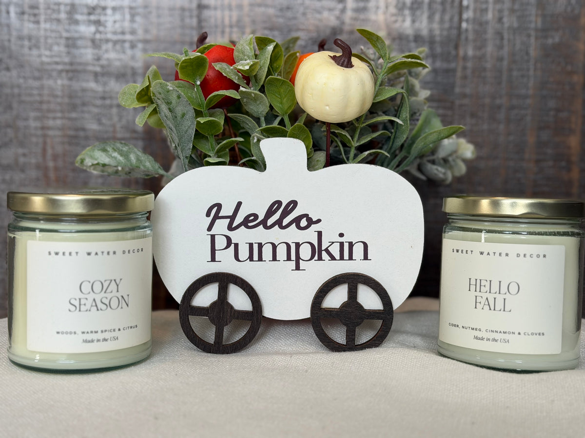 Hello Fall 9oz Candle