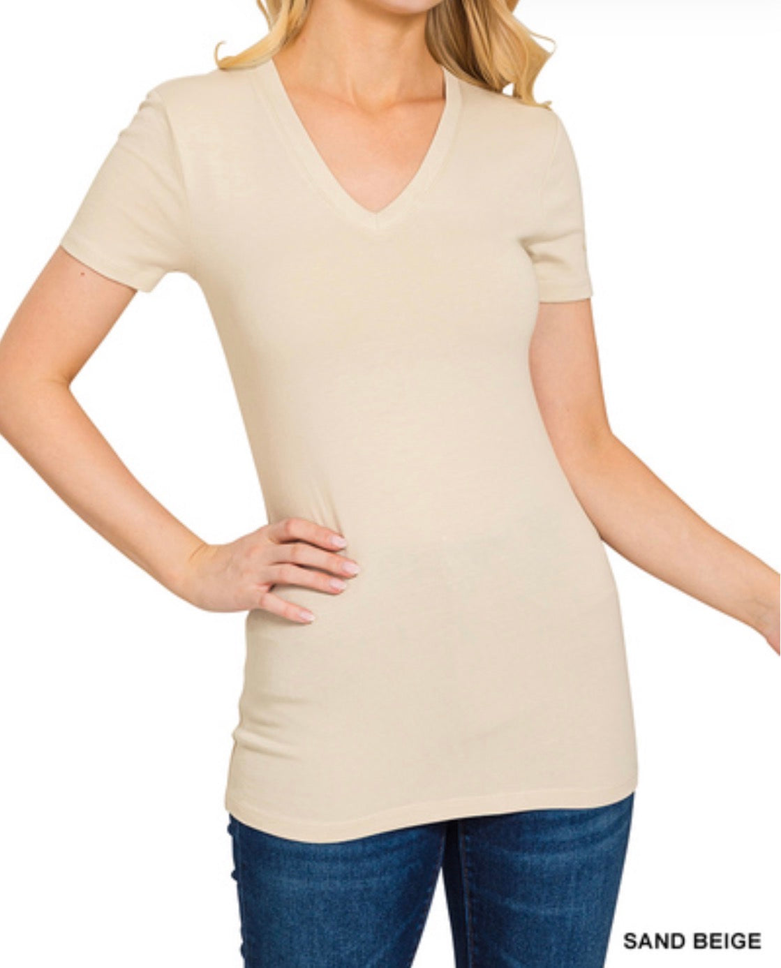 The Everyday V-Neck Tee