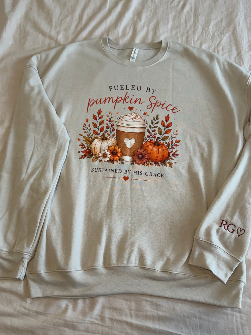 Fueled by Pumpkin Spice Crewneck