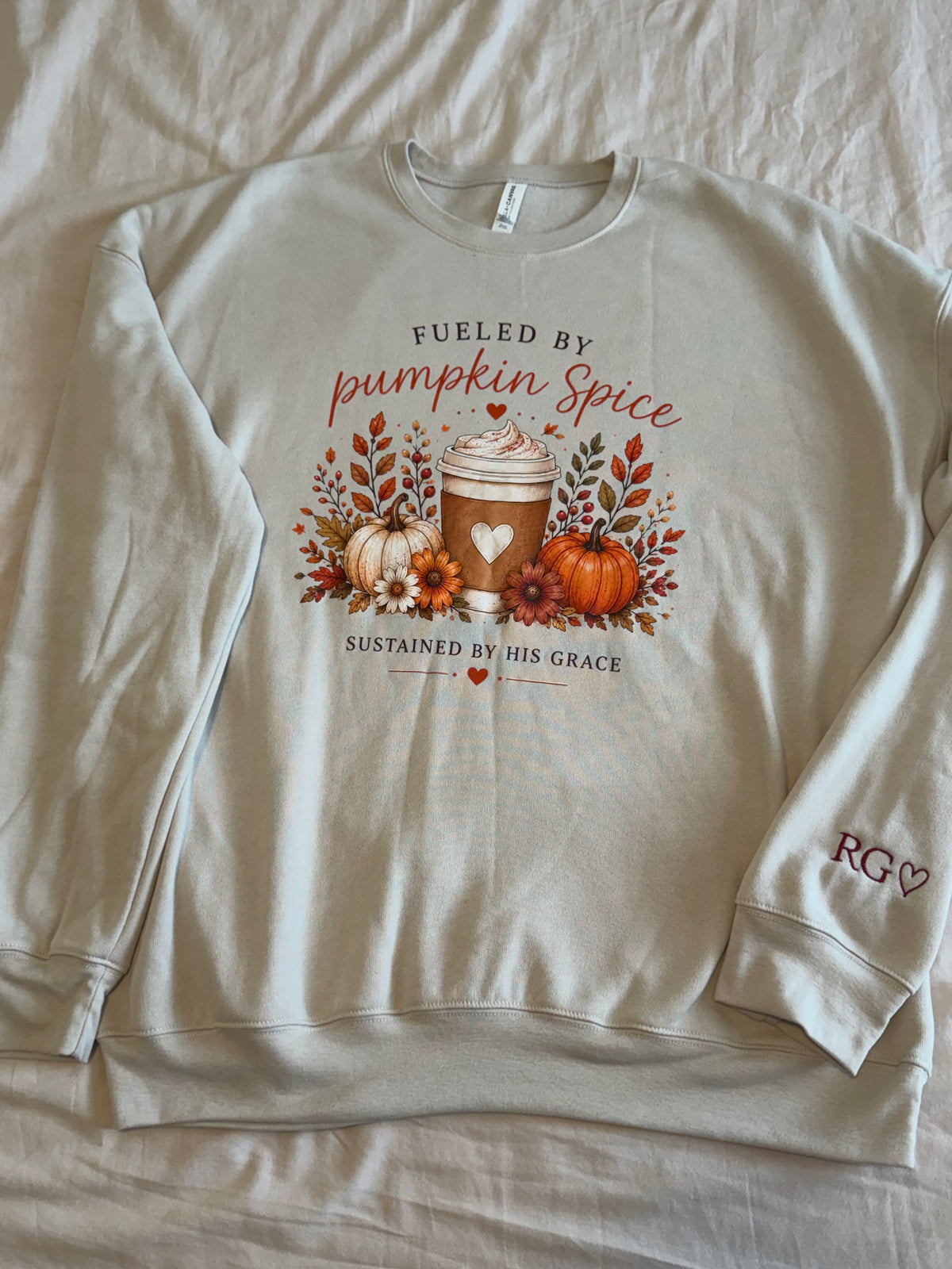 Fueled by Pumpkin Spice Crewneck